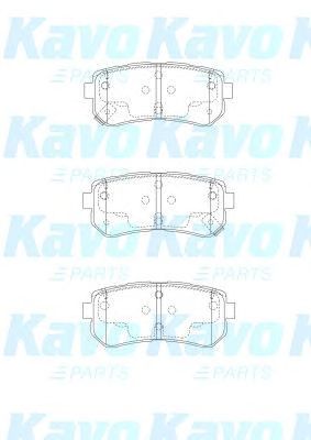 KAVO PARTS bp3046 -  Комплект тормозных колодок, дисковый тормоз